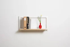 Clearance Ambivalenz - Fläpps Hylde - 80 x 40 cm - Hvid birk
