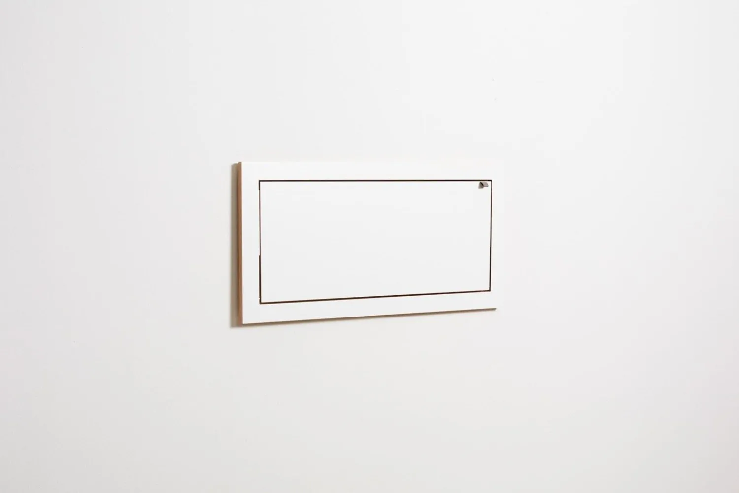 Clearance Ambivalenz - Fläpps Hylde - 80 x 40 cm - Hvid birk