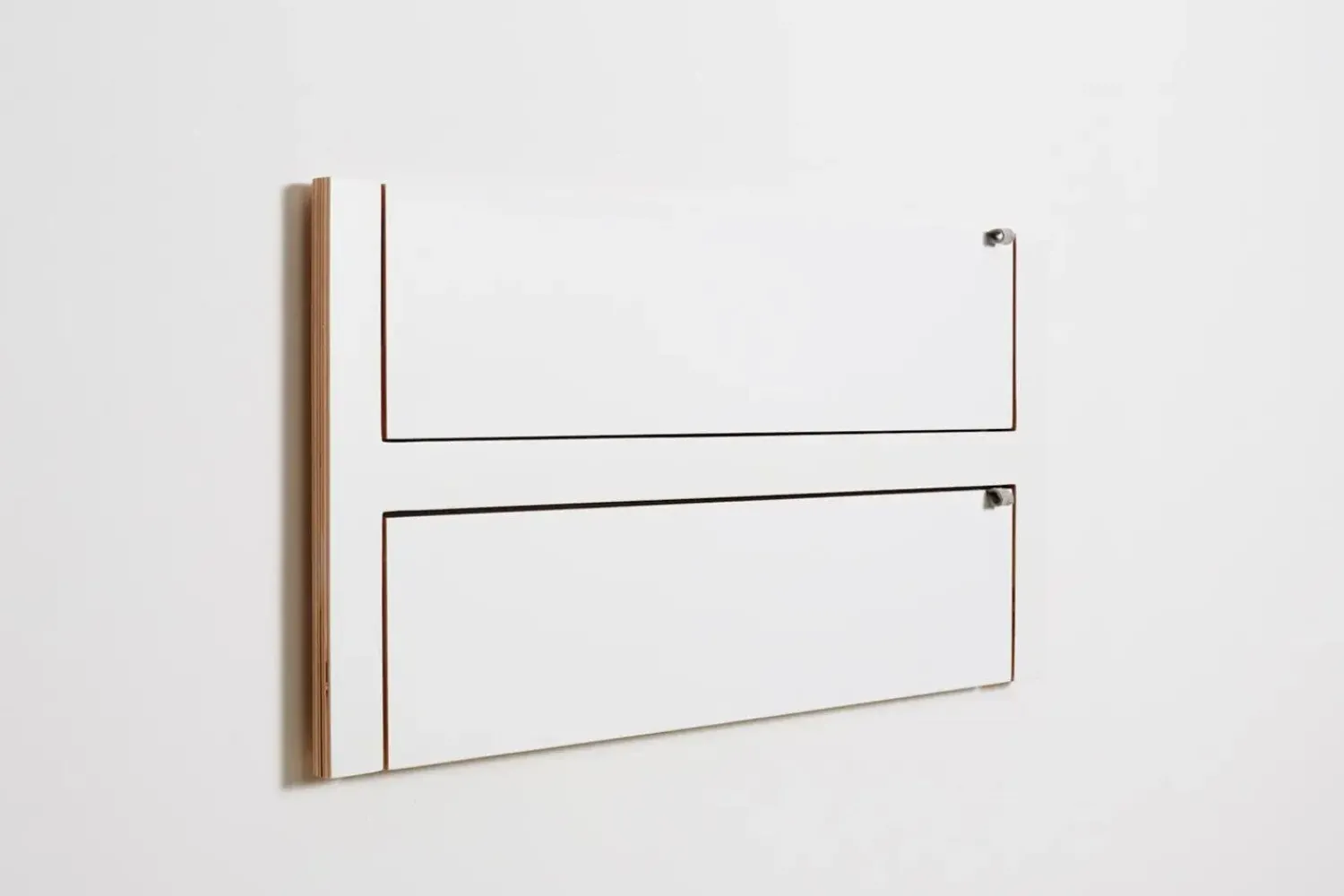 Best Ambivalenz - Fläpps Hylde - 80 x 40 cm - Hvid birk
