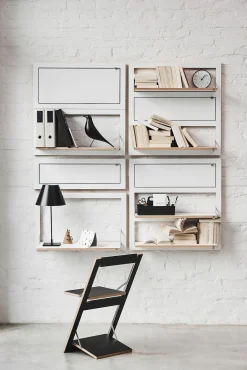 Online Ambivalenz - Fläpps Hylde - 80 x 80 cm - Sort birk