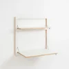 Discount Ambivalenz - Vægskrivebord - Fläpps Secretary - Hvid - 80x80 cm