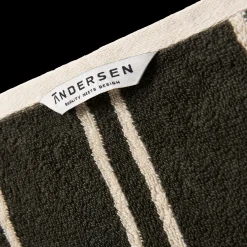 Discount Andersen Furniture - Andersen Håndklæde - B70xL140 - Beige/Grøn