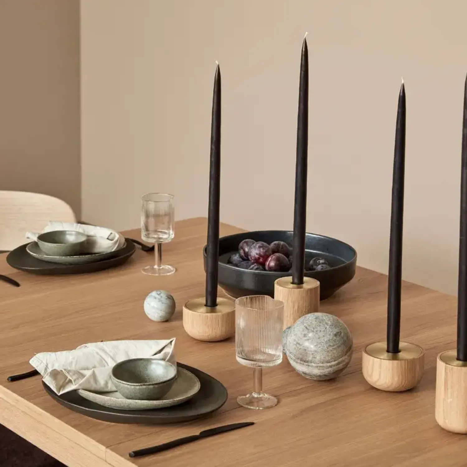 Best Andersen Furniture - Oak Nordic lysestage - Medium