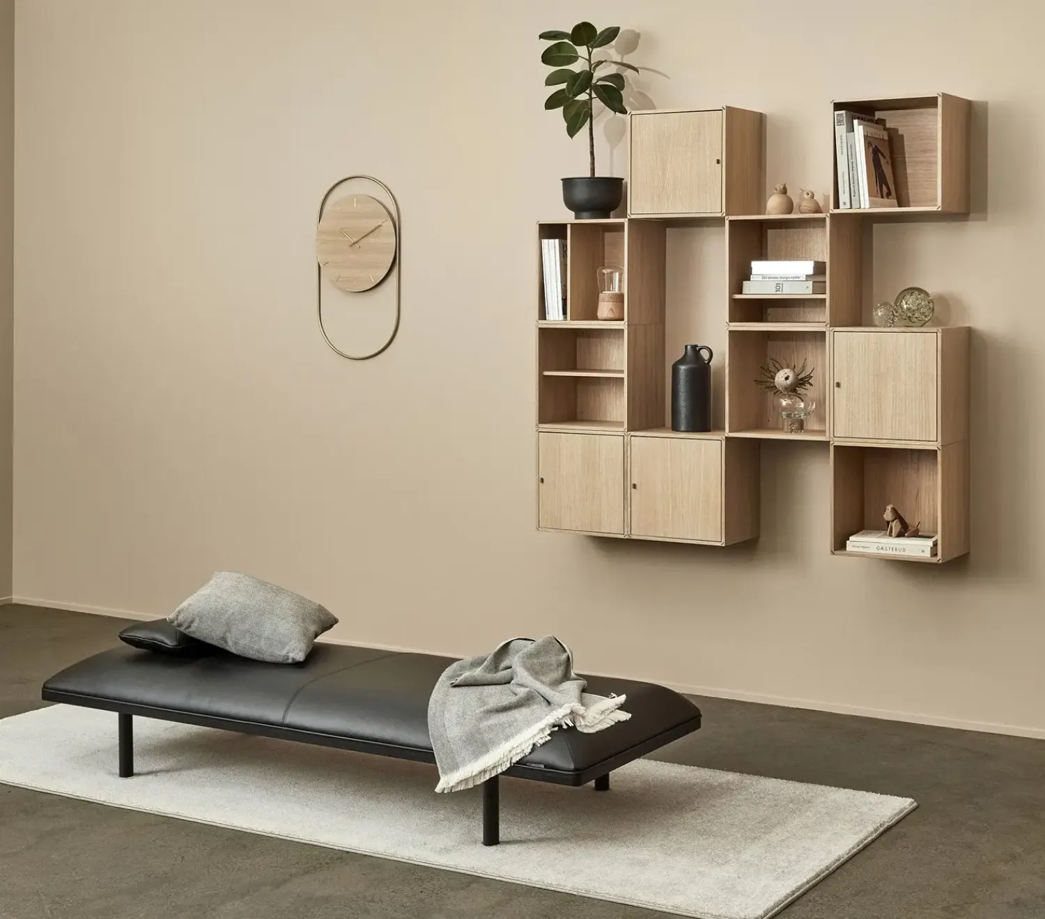 Sale Andersen Furniture - S10 Hylde til S10 Reol - HVIDPIGMENTERET EGEFINÉR