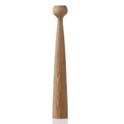 New Applicata - Lysestage - Blossom Tulip - Oiled oak - H:33,5 cm
