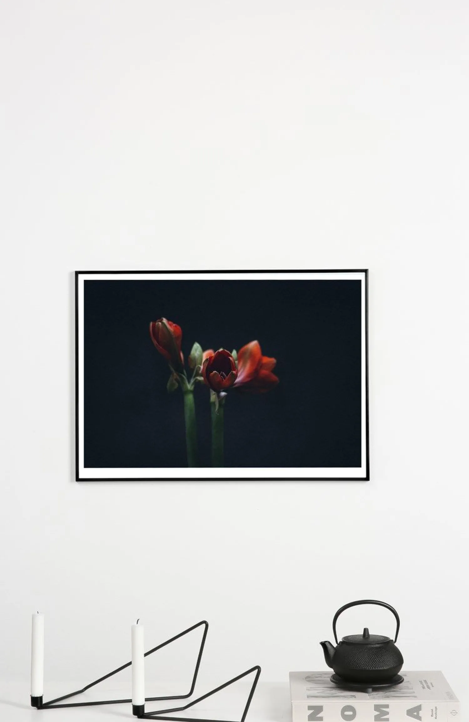 Best Applicata - Plakat - Dark red - Fotoplakat - 30x40 cm