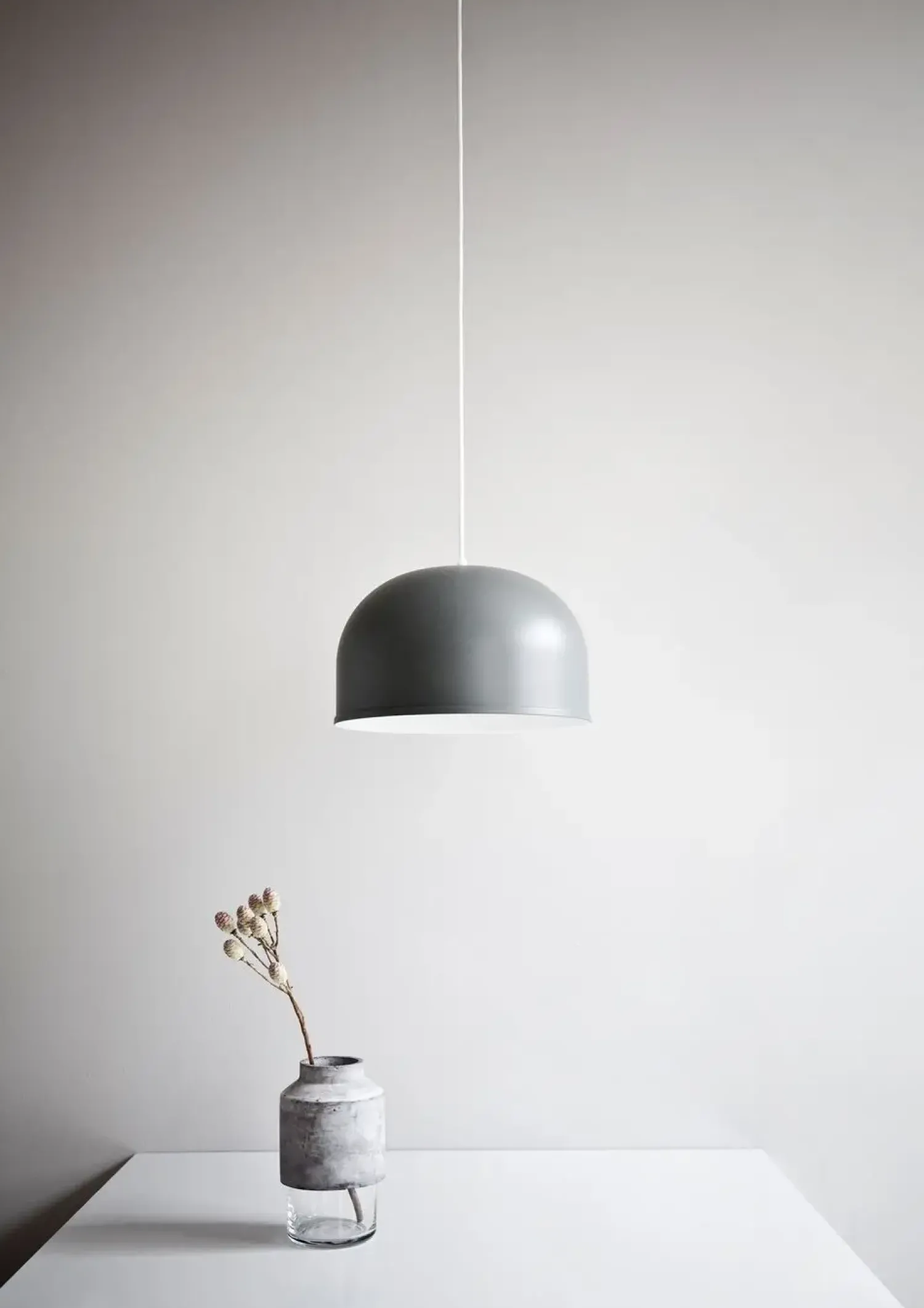 Discount Audo Copenhagen - GM 15 Pendant - grå -15 x 12 cm