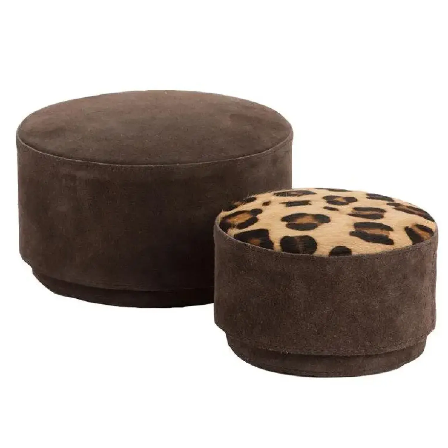 Best Au Maison - Boks - Leopard/Brun sæt af 2