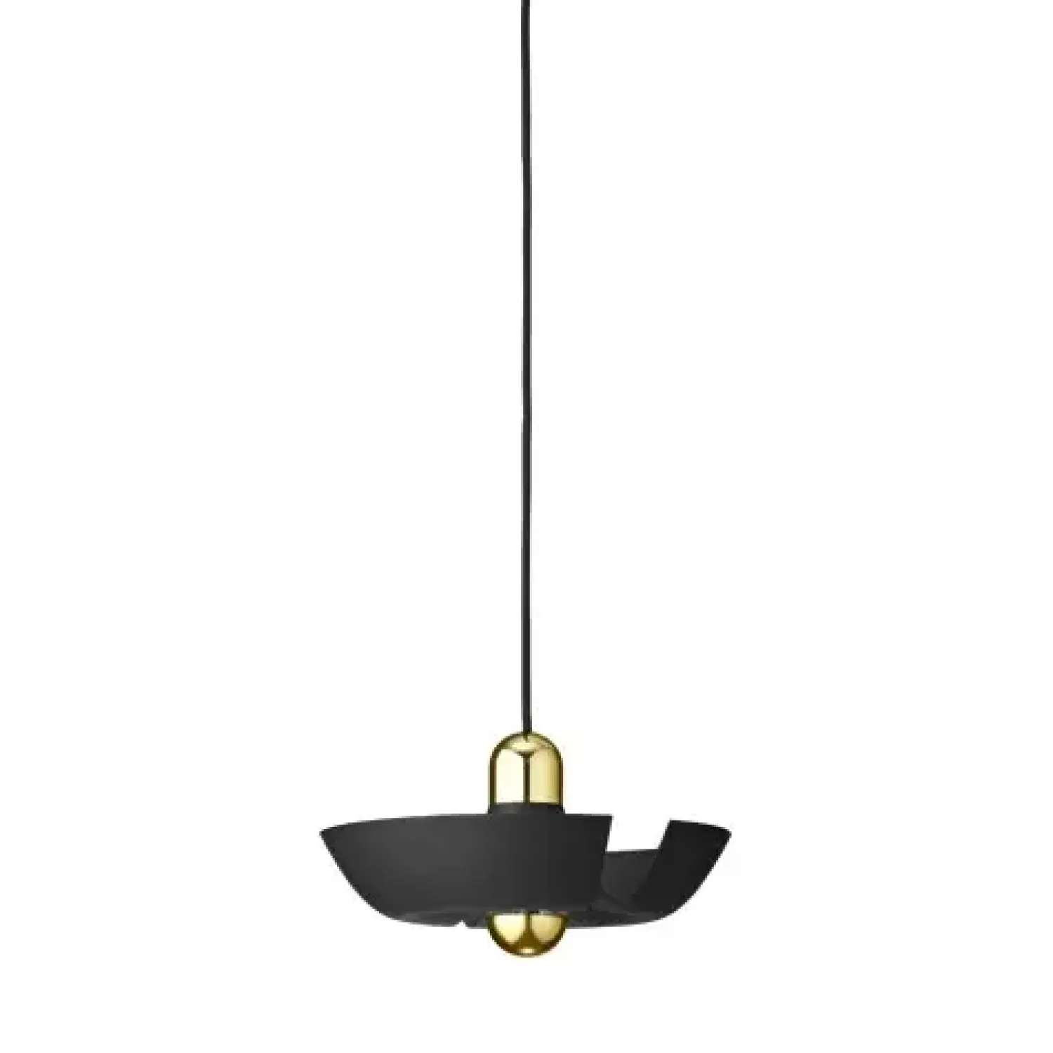 Sale AYTM - CYCNUS pendel Ø30 - Sort/Guld