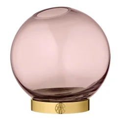 New AYTM - Globe - Vase - Rød - Small