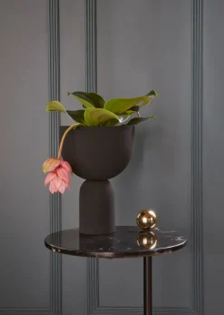 Sale AYTM - Vase - Torus - Black/Black - H30 cm