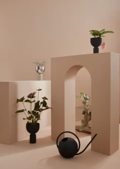 Sale AYTM - Vase - Torus - Black/Black - H30 cm