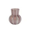 Online Bahne - Candy glas vase gammel rose.white