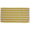 Clearance Bahne - Håndklædestribe 70x140 Gul, råhvid, blush