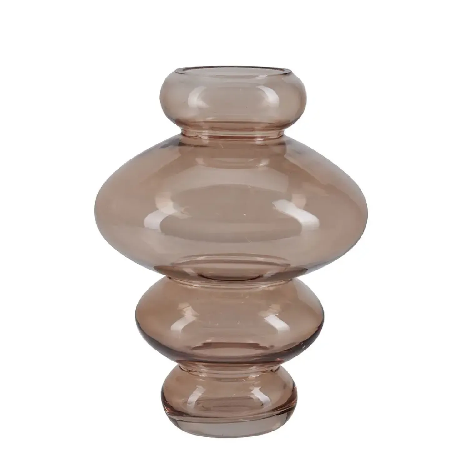 New Bahne - Vase m. 4 ringe - ROSE