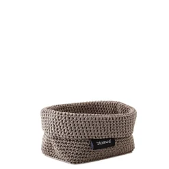 New Blomus - Crochet Robe Basket - Taupe - TELA