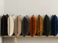 Best Blomus - Cushion Cover - 40 x 40 cm - Rustique Brown - VELVET