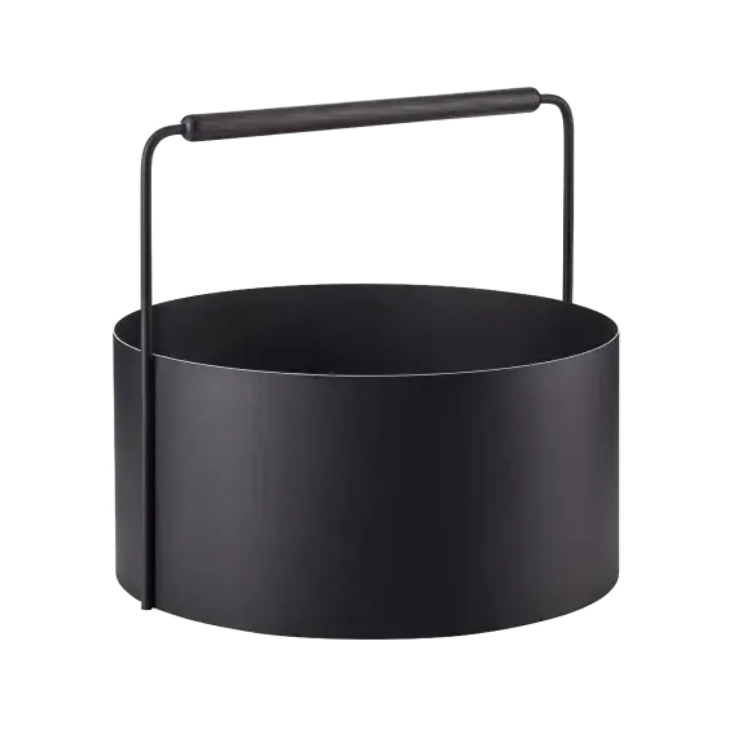 Best Blomus - Firewood Basket -ASHI- Black Oak - L
