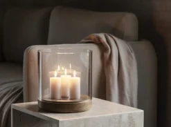New Blomus - Hurricane Lamps XL - Oak - LANTO