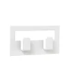 Clearance Blomus knage - VINDO double towel hook large - white
