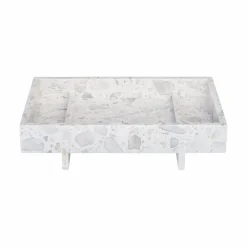 Blomus - Marble Tray - Nimbus Cloud - ABENTO - H18 x L7,5 x W30 cm