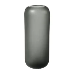 Online Blomus - OVALO Vase - Satinglas - Grå