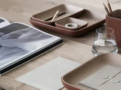 Sale Blomus - Pencil Box - Rustic Brown/Tan - HERBA