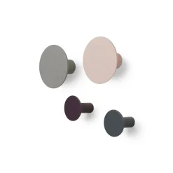 Clearance Blomus - PONTO vægknager - Assorted - Sæt af 4
