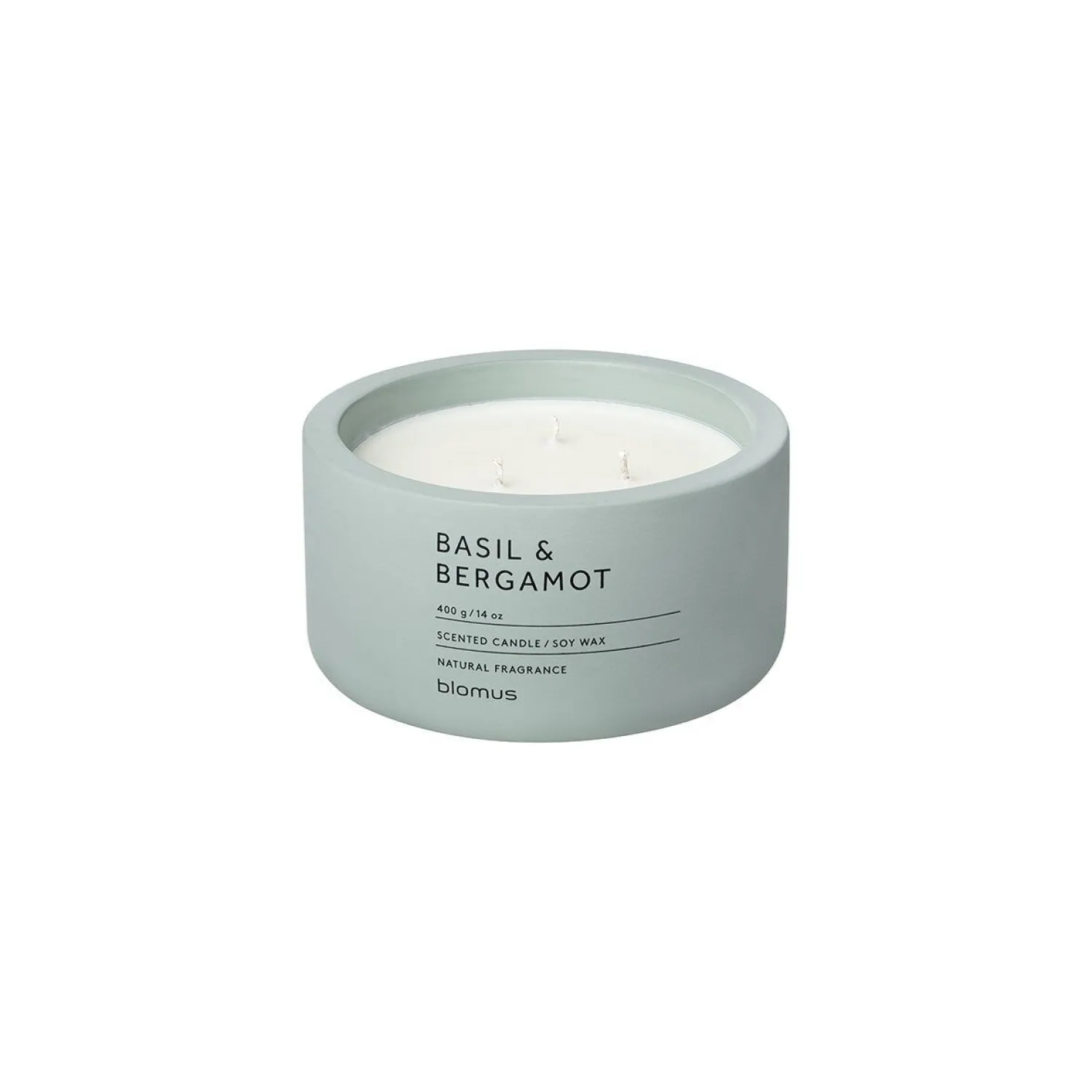 Sale Blomus - Scented Candle - Basil & Bergamot - Pine Gray - FRAGA