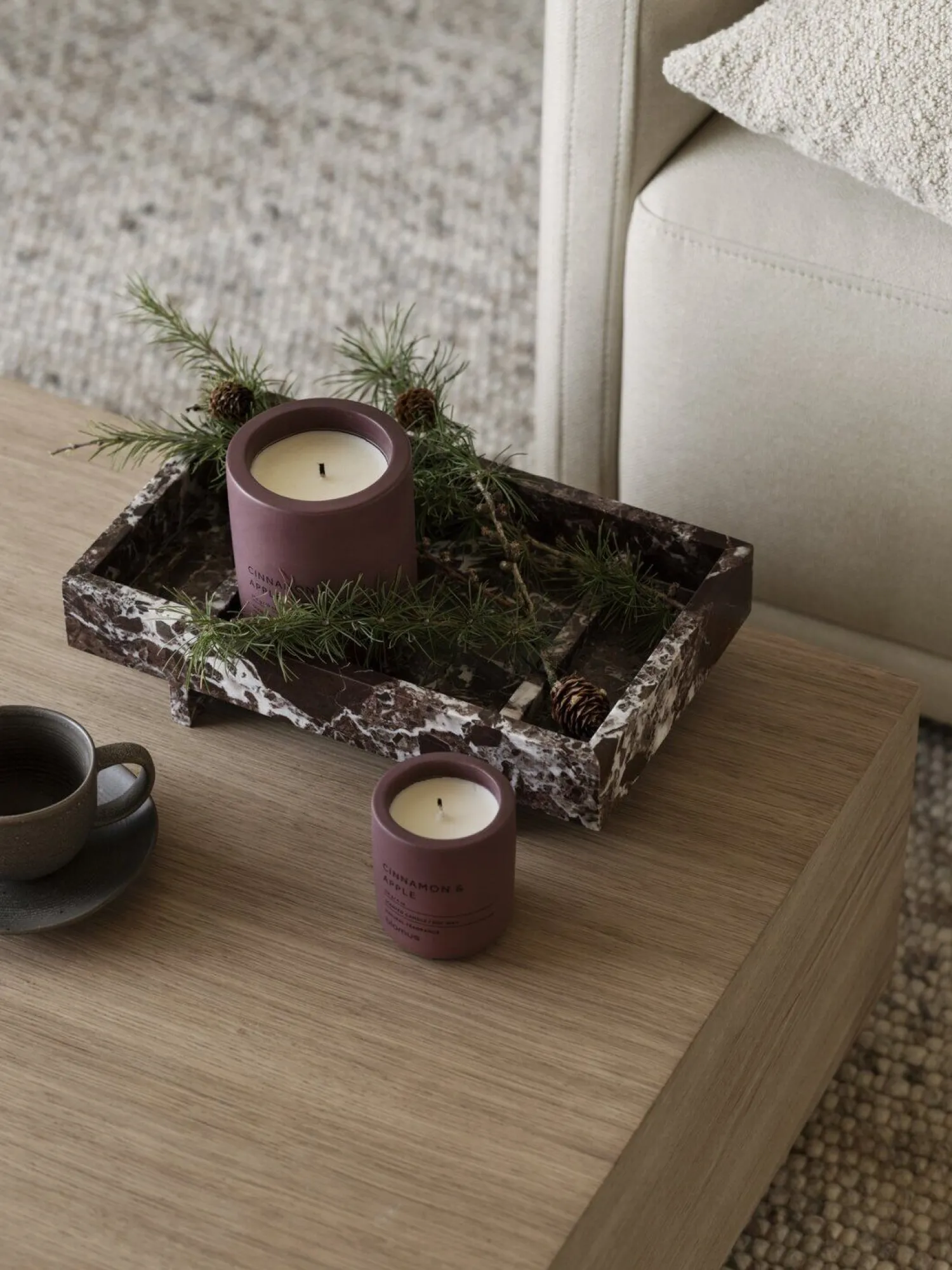 Outlet Blomus - Scented Candle - Cinnamon & Apple - Port - FRAGA