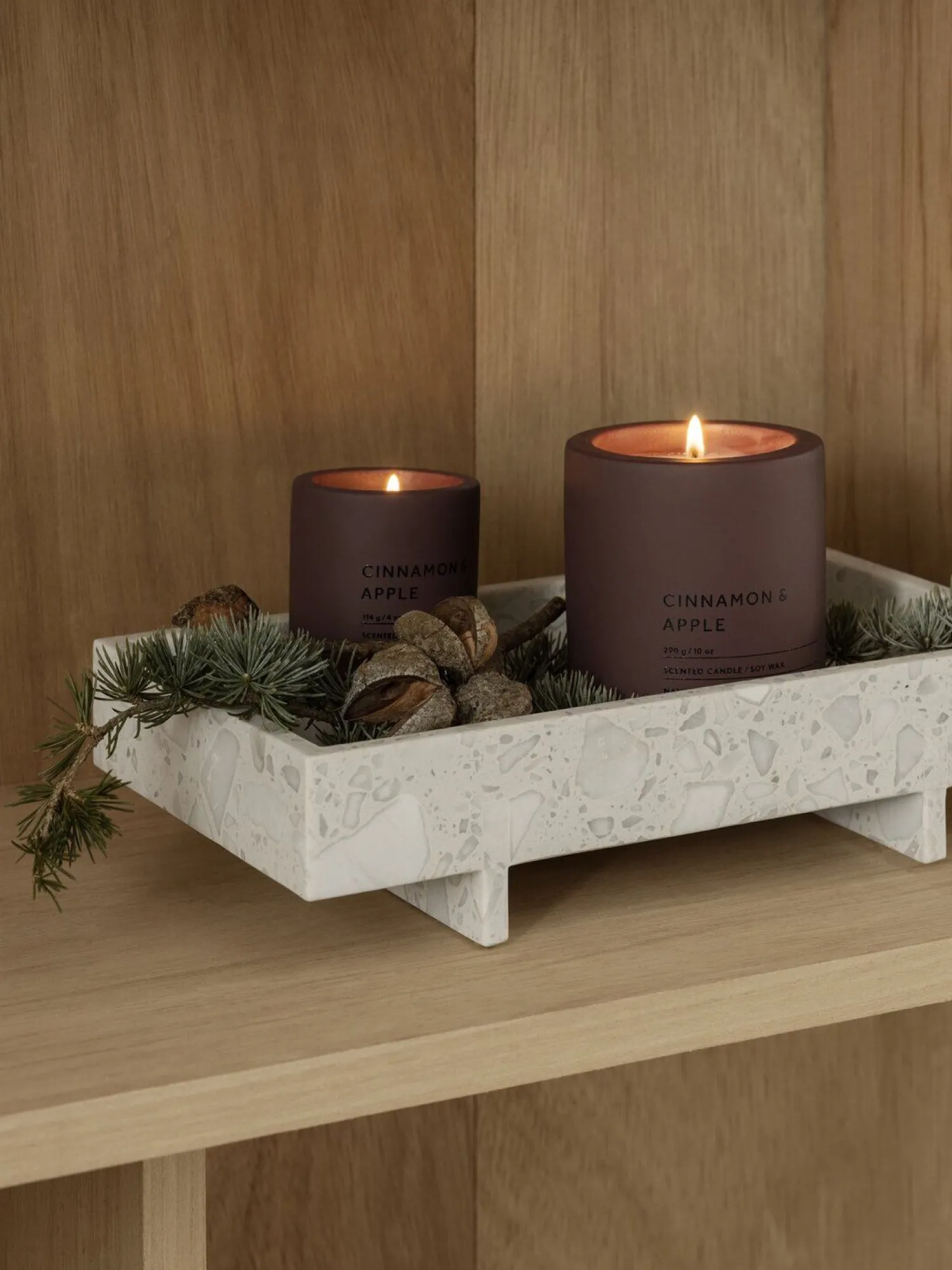 Outlet Blomus - Scented Candle - Cinnamon & Apple - Port - FRAGA