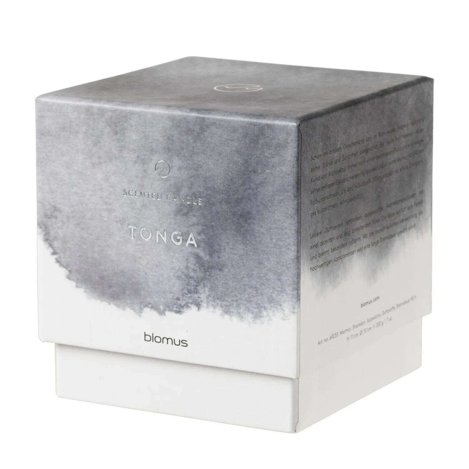 Sale Blomus - Scented Marble Candle - Sharkskin - FRABLE