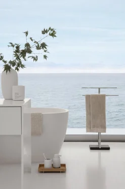 Hot Blomus - Set of 2 Guest Hand Towels - Moonbeam - CARO