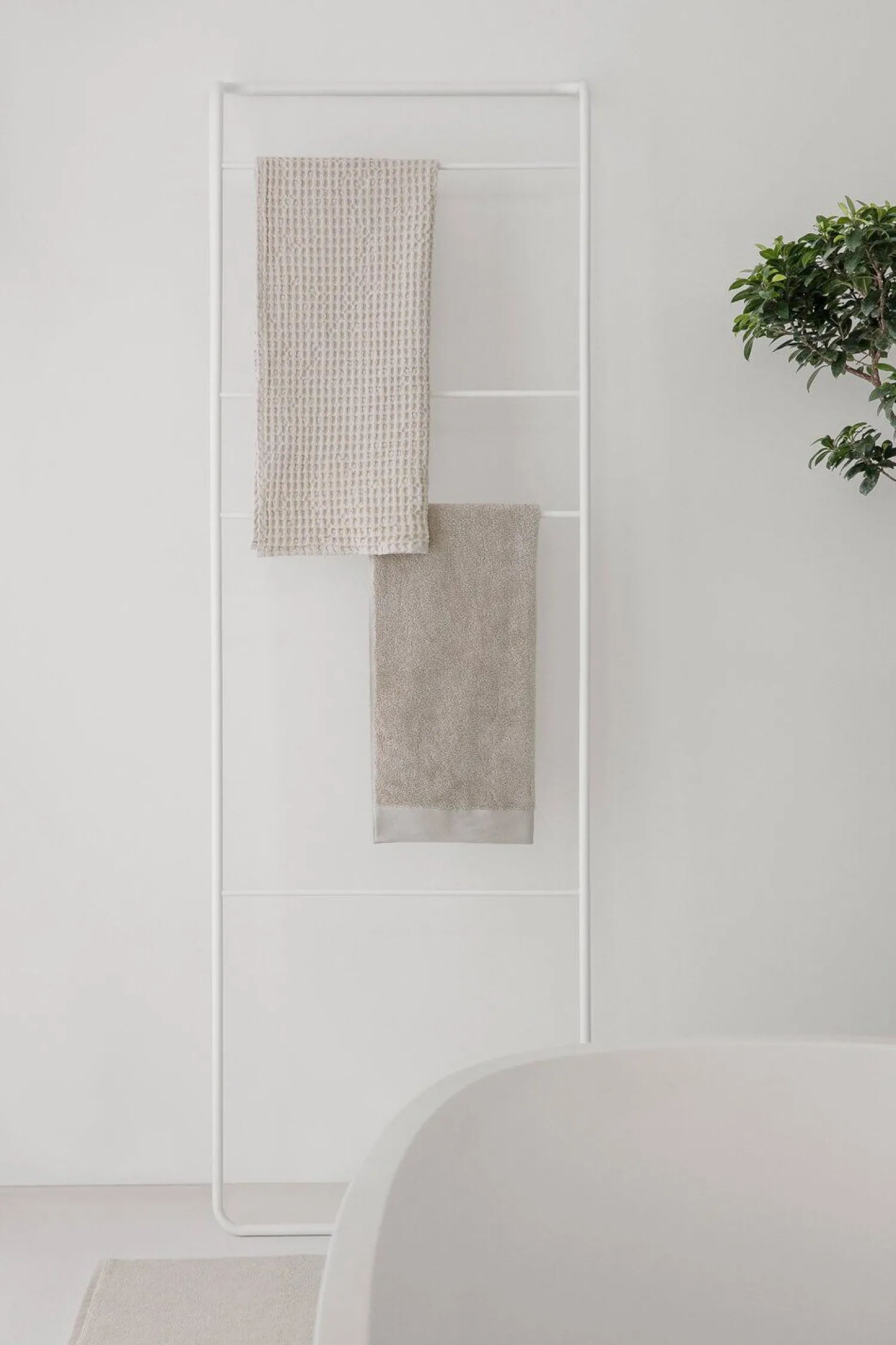 Best Blomus - Set of 2 Guest Hand Towels - Black - RIVA