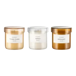Blomus - Set of 3 Scented Candles -VALOA- - S