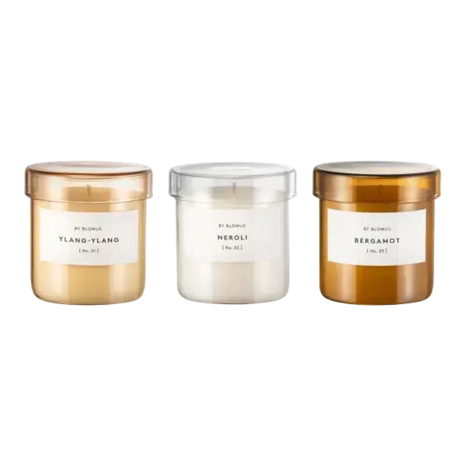 Blomus - Set of 3 Scented Candles -VALOA- - S