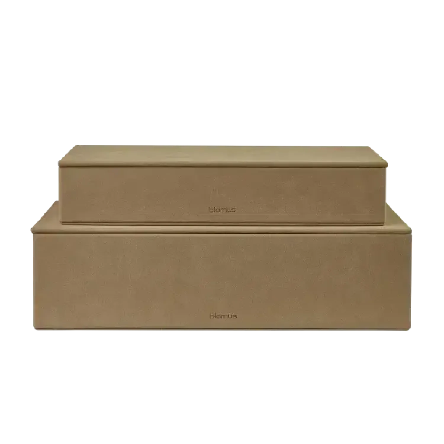 Hot Blomus - Set of 2 Storage Boxes - SAHLA - Indian Tan