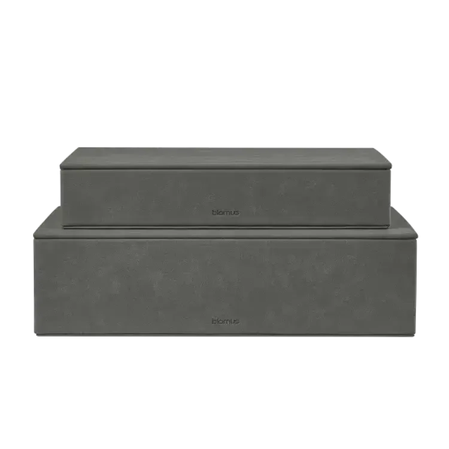 Sale Blomus - Set of 2 Storage Boxes - SAHLA - Pewter