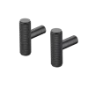 Sale Blomus - Set 2 Wall Hooks - ROF - Black