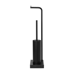 Sale Blomus - Toilet Paper Holder and Brush - Black - MODO