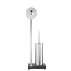 Online Blomus - Toilet Paper Holder and Brush - polished - MENOTO