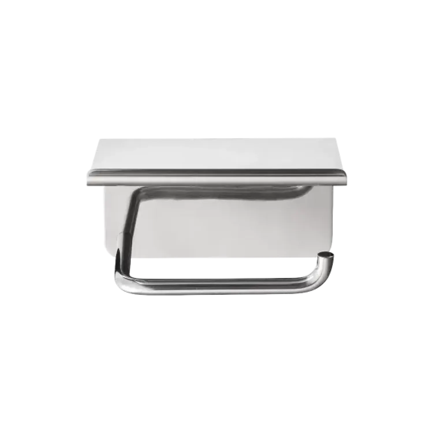 Outlet Blomus - Toilet Paper Holder -MODO- Stainless Steel polished with shelf