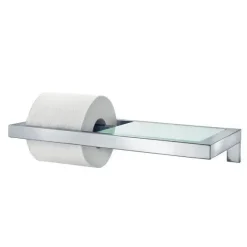 Online Blomus - Toilet Paper Holder with glass shelf - matt - MENOTO