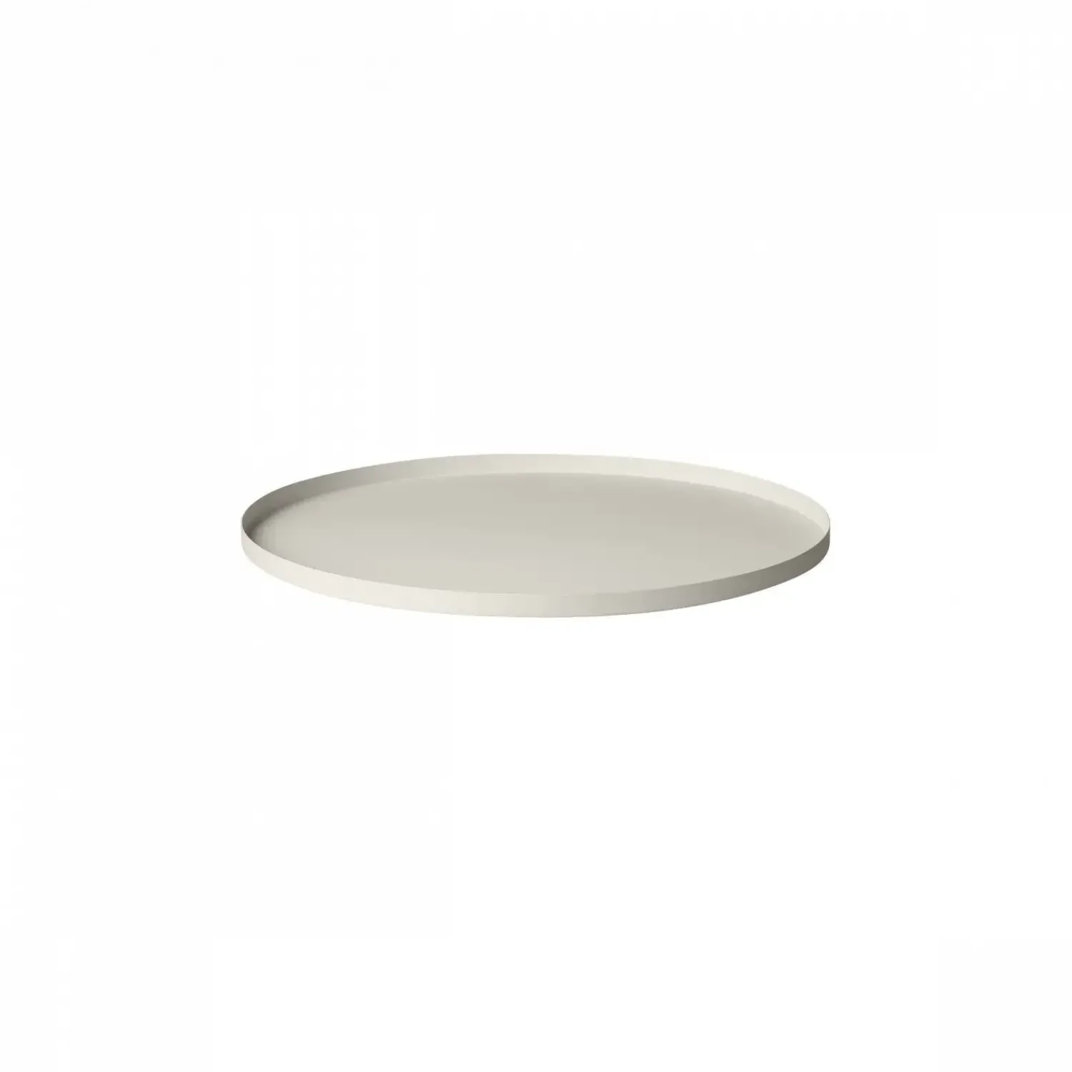 New Blomus - Tray S - PEASY - Moonbeam - H1 x L30 x Ø30 cm