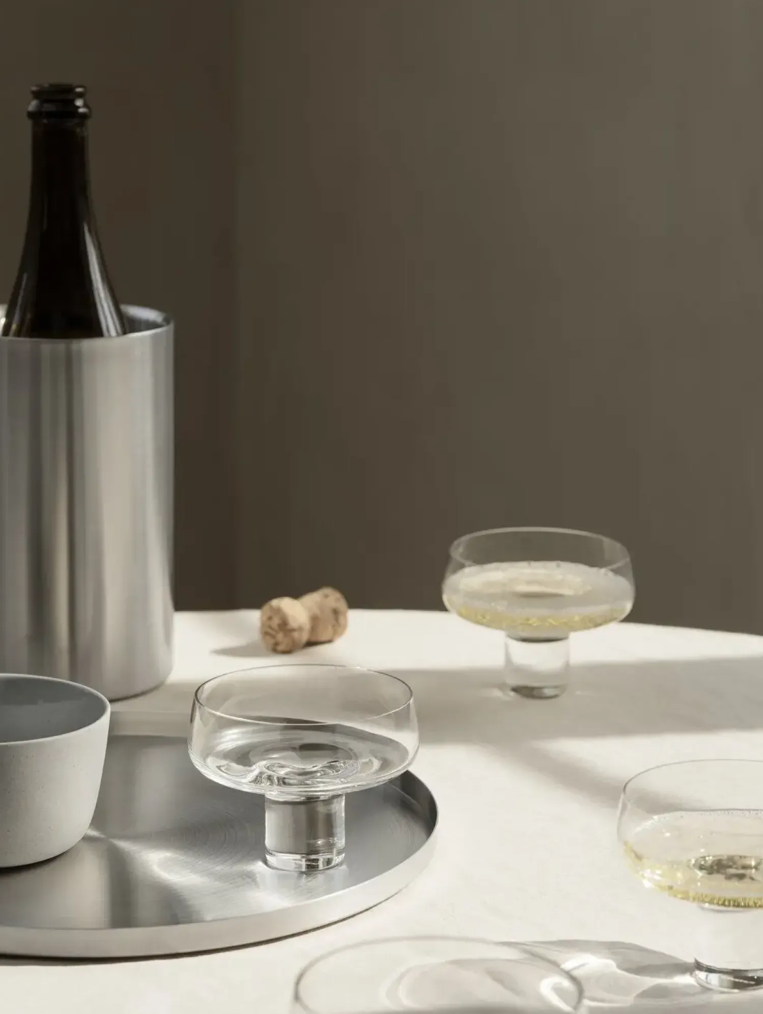 Online Blomus - Tray S - PEASY - Stainless Steel - H1 x L30 x Ø30 cm