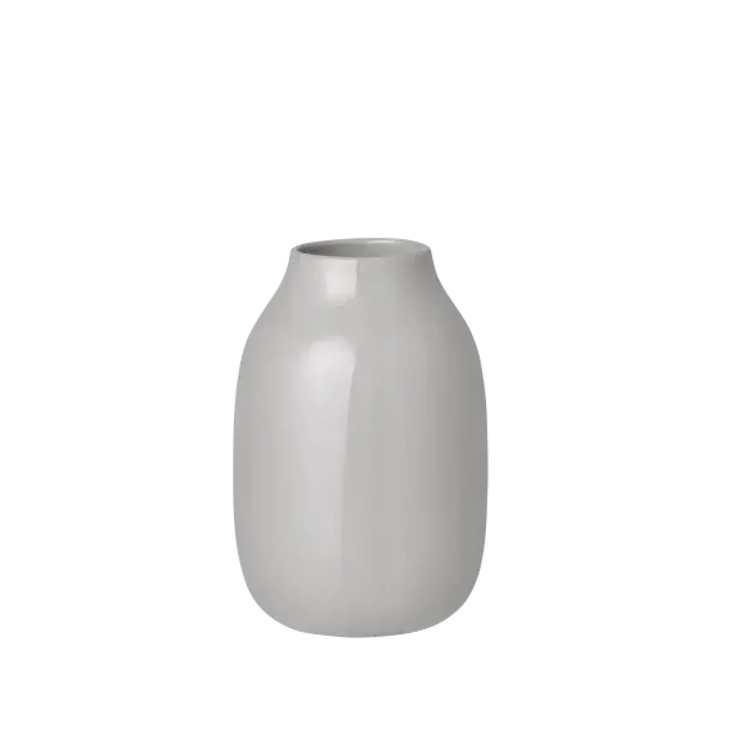 Blomus - Vase -COLORA- Colour Mourning Dove shiny Size S
