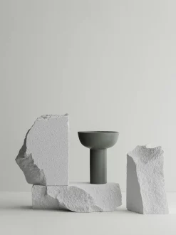 Blomus - Vase - H 21 cm, Ø 17 cm - Duck green - MIYABI