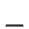 Outlet Blomus - Wall Shelf - Black - MODO - L51 x W10 cm