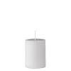 Discount Bloomingville - Anja Stearinlys, Hvid, Parafin