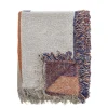 Best Bloomingville - Clarita Plaid, Orange, Genanvendt Bomuld